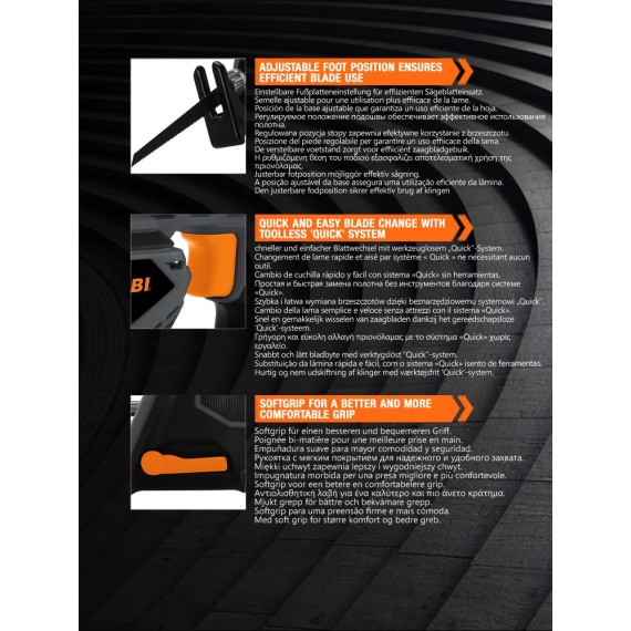 Powerful 20V Cordless Reciprocating Saw - Ideal for DIY Projects | KSEIBI