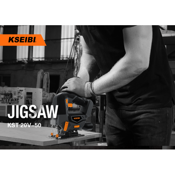 High-Precision 20V Cordless Jigsaw for DIY Projects | KSEIBI