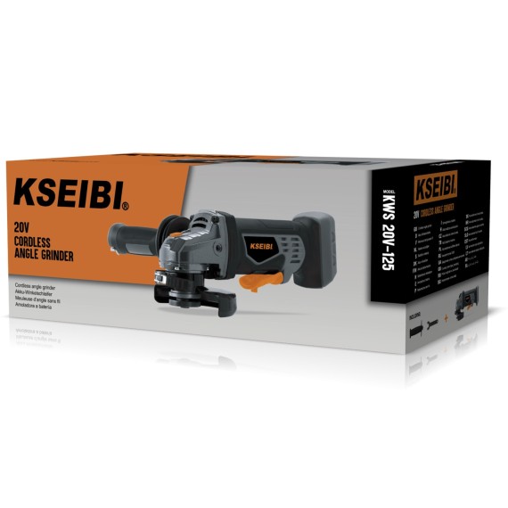 Powerful 20V Cordless Angle Grinder, 115mm - Perfect for DIY Projects | KSEIBI