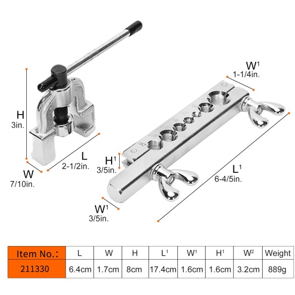 Flaring Tool Set for Professional Pipe Flaring | KSEIBI