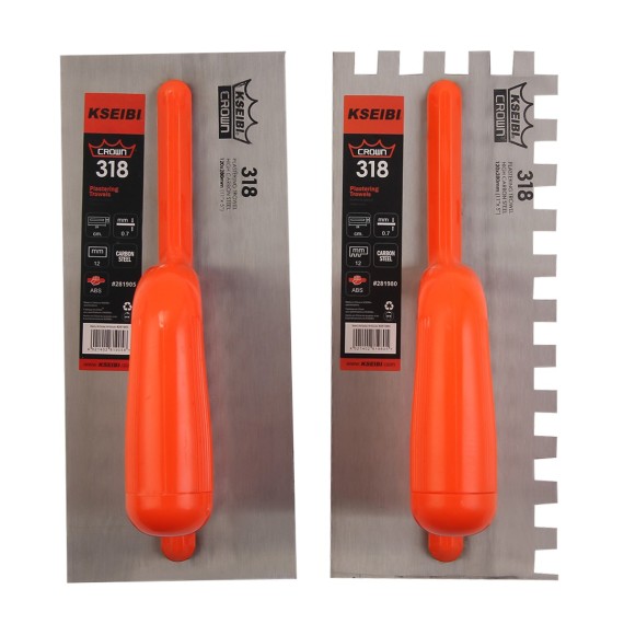 High-Quality Crown Plastering Trowel for Smooth Finishes | KSEIBI