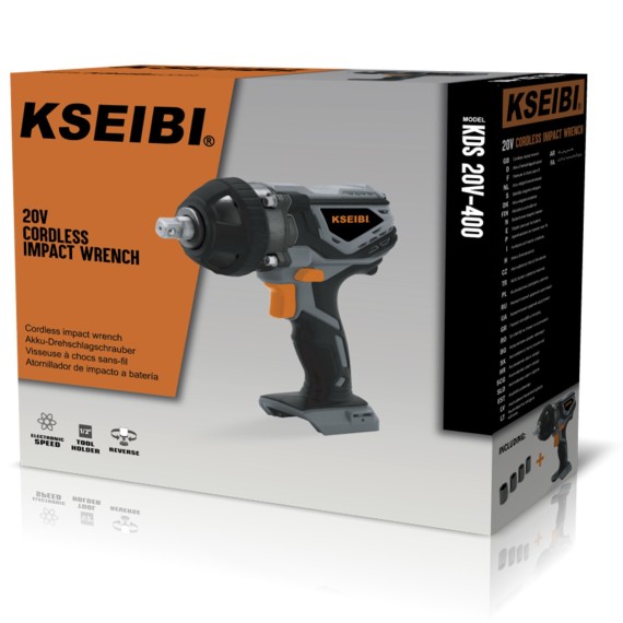 Powerful 20V Cordless Impact Wrench for DIY Enthusiasts | KSEIBI