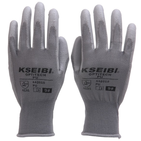 Durable and Comfortable Pu Gloves for Work and Gardening | KSEIBI
