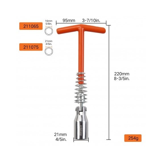 High-Quality Spark Plug Wrench for Easy Maintenance | KSEIBI