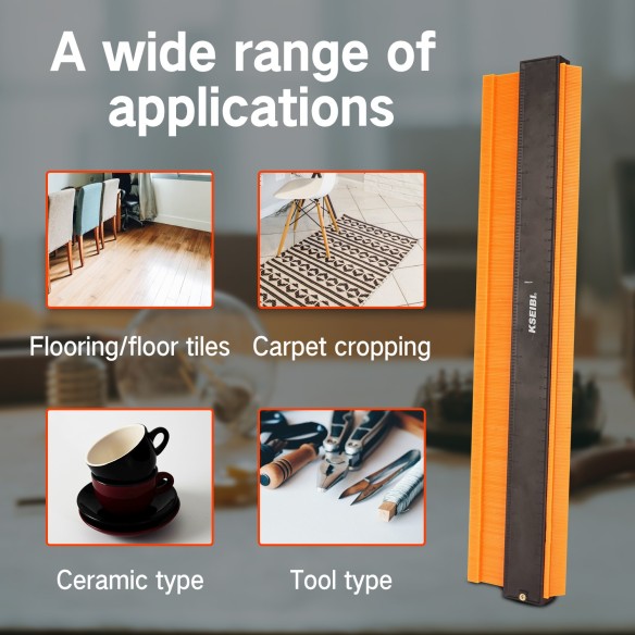 Accurate Contour Gauge for Precise Measurements | KSEIBI