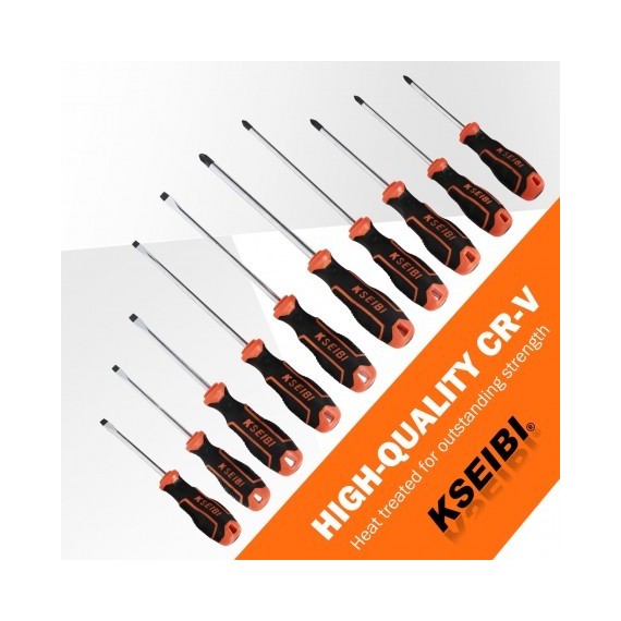 Premium 22PCS Full Toolset Plastic Box for Home and DIY Projects | KSEIBI