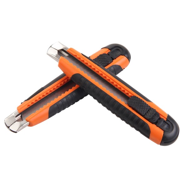 Premium Auto Retractable Blade Utility Knife for Precision Cutting | KSEIBI