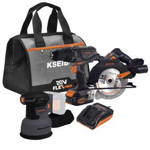 High-Powered 3-Tool Combo Kit for Ultimate Efficiency | KSEIBI 2