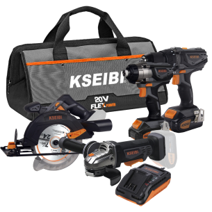 مجموعه ابزارهای برقی ۲۰ ولت MAX KCB 20V 4A-242 | KSEIBI 2