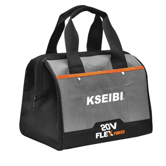 طقم مثقاب لاسلكي 20 فولت مع بطارية XL وأدوات يدوية | KSEIBI