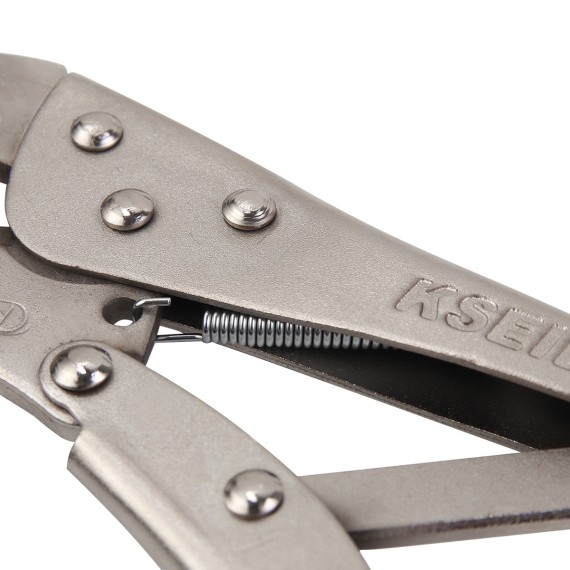 Versatile Straight Jaw Locking Plier With Wire Cutter for Easy DIY Projects | KSEIBI