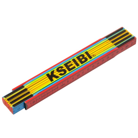Premium Wooden Folding Ruler for Accurate Measurements | KSEIBI