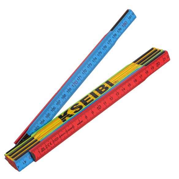 Premium Wooden Folding Ruler for Accurate Measurements | KSEIBI
