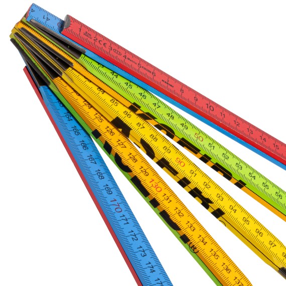 Premium Wooden Folding Ruler for Accurate Measurements | KSEIBI