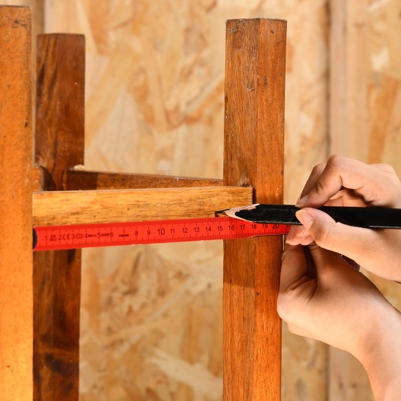 Premium Wooden Folding Ruler for Accurate Measurements | KSEIBI