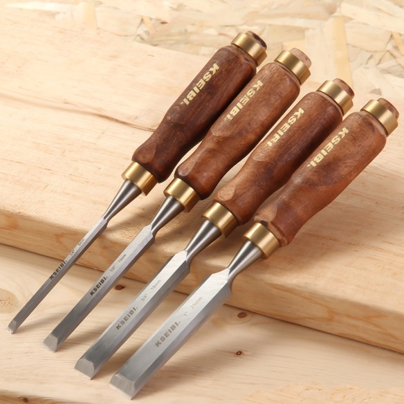 Premium Wood Chisel Set for Precision Woodworking | KSEIBI