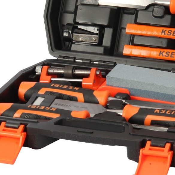 ست اسکنه نجاری پروگریپ (۱۲ عددی) برترین انتخاب برای نجاران حرفه‌ای | KSEIBI