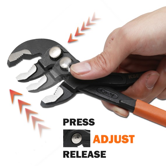 High-Quality Water Pump Box Joint Plier for Quick Release | KSEIBI