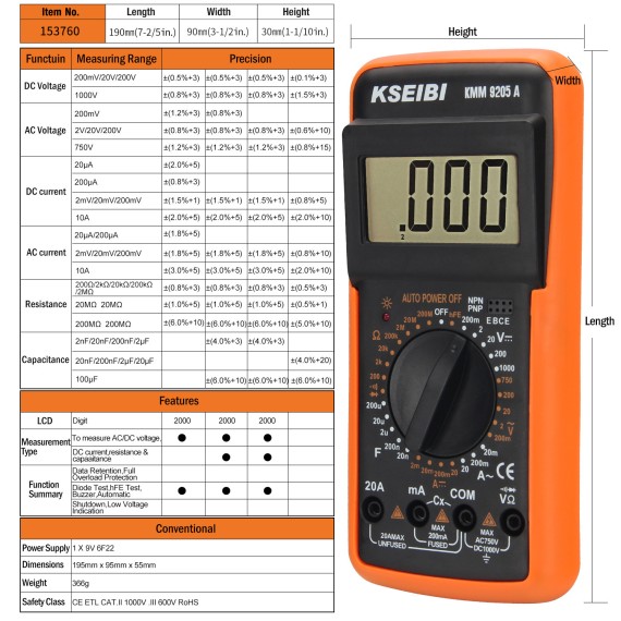 جهاز اختبار جهد بشاشة LCD عالي الجودة | KSEIBI