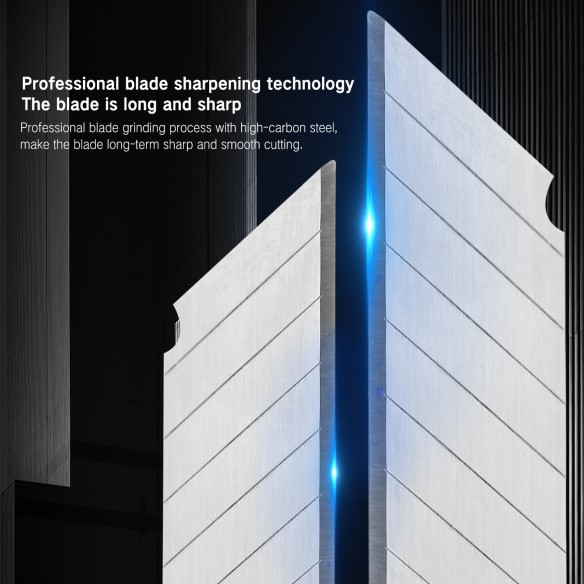 Top-Quality Utility Knife Spare Blade 10-Pc for Precision Cutting | KSEIBI