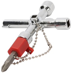 Universal Triangle Wrench / 4 Ways