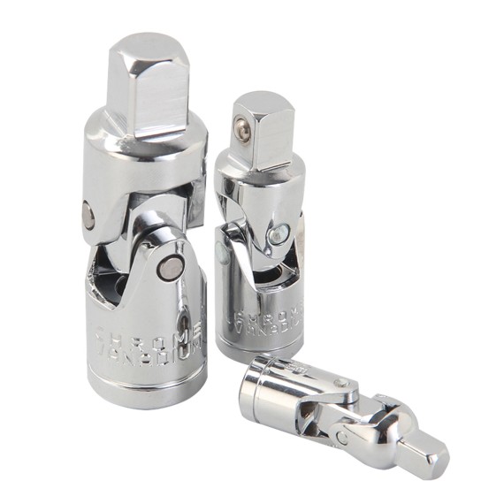 High-Quality Universal Joint Set for 1/4", 3/8", and 1/2" Drives | KSEIBI