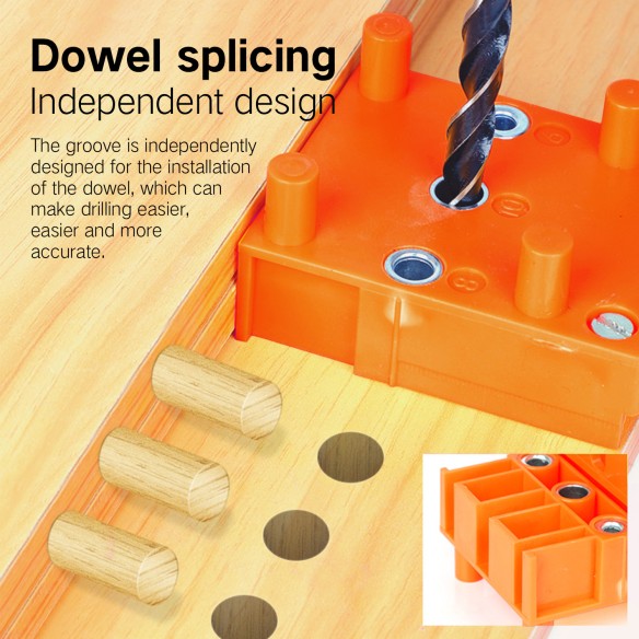 Premium Universal Dowel Jig Set for Precision Woodworking Projects | KSEIBI