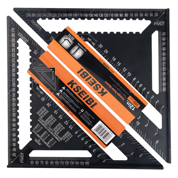 Discover the Ultimate Triangle Ruler Square for Precision Measurements | KSEIBI