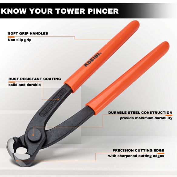 گاز انبر PVC با کیفیت برتر و قیمت مناسب | KSEIBI