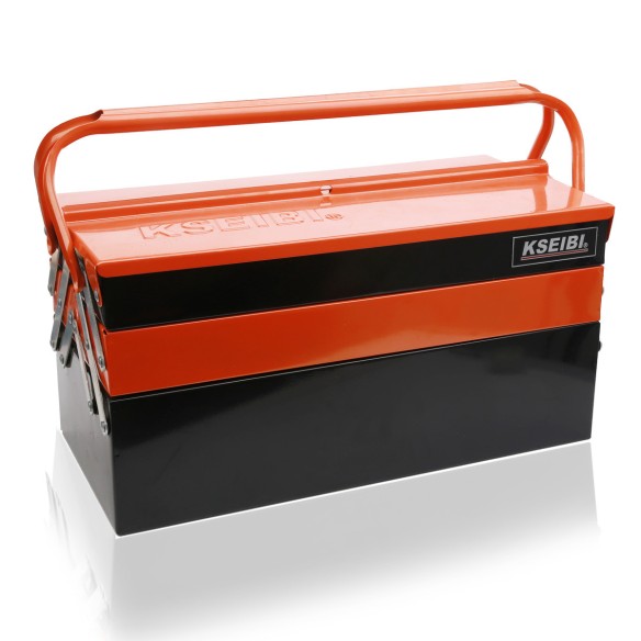 Premium Tool Box with 5 Compartments for Machinest Tool Set | KSEIBI