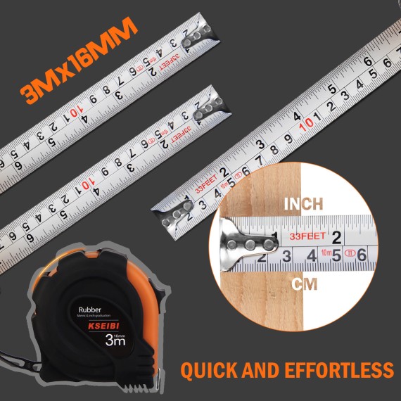 Premium 62PCS Machinist Tool Set with 3 Compartments | KSEIBI