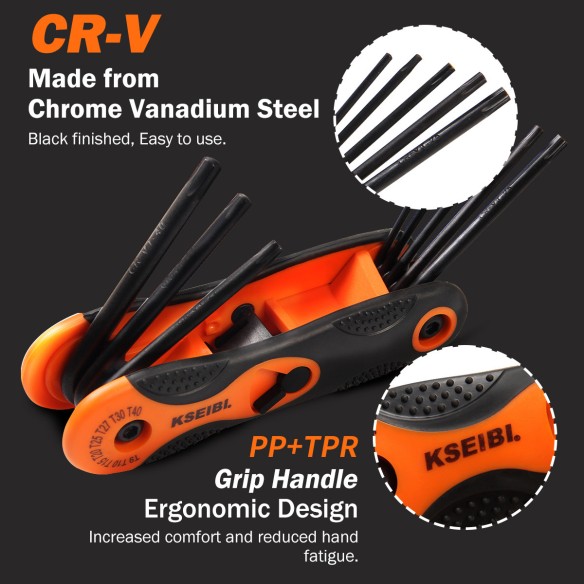 Premium 62PCS Machinist Tool Set with 3 Compartments | KSEIBI