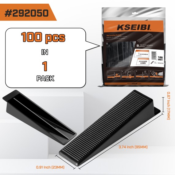 Подбор клиньев для плитки: удобство и точность | KSEIBI