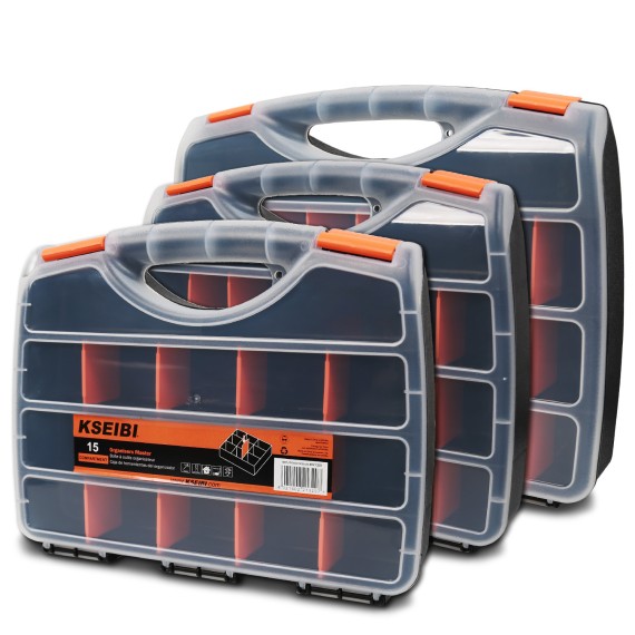 Ultimate Tool Organizer for 15-Compartment | KSEIBI