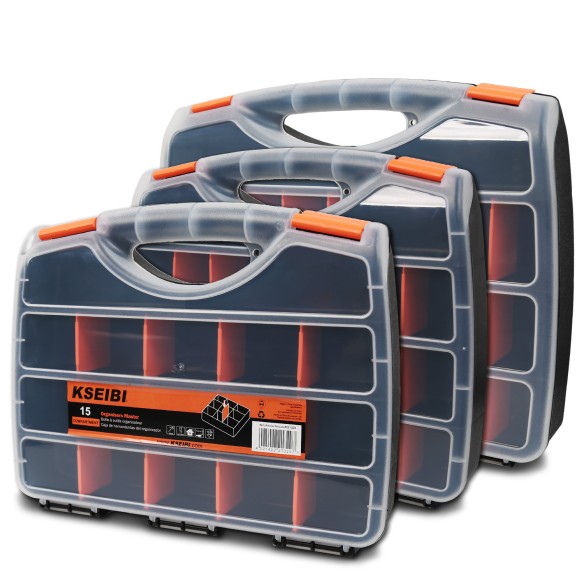 Ultimate Tool Organizer for 15-Compartment | KSEIBI