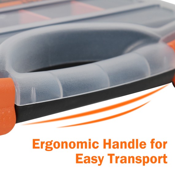 Ultimate Tool Organizer for 15-Compartment | KSEIBI