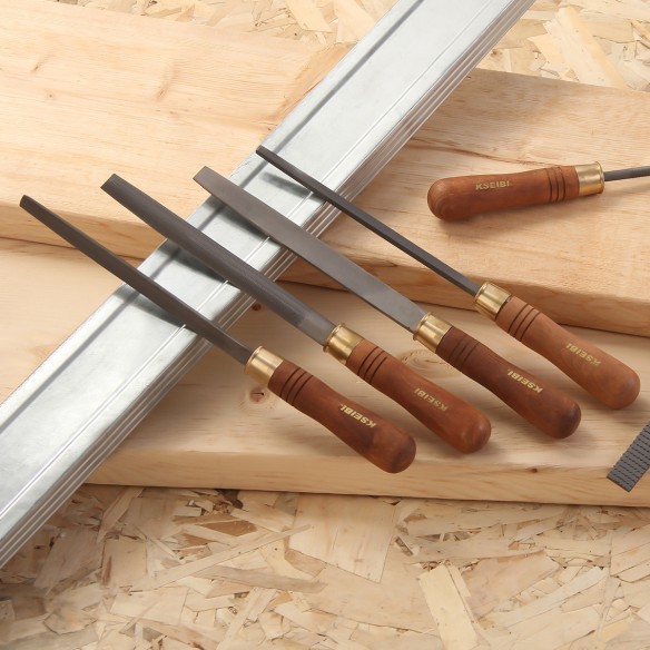 Premium Steel File Set for Woodworking Projects | KSEIBI