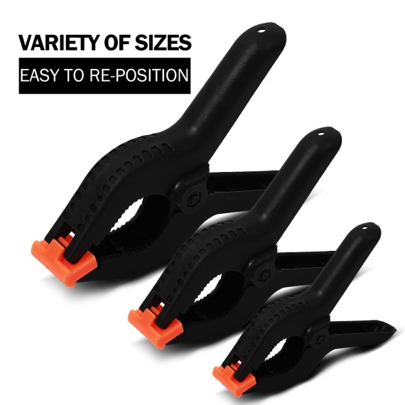 Пружинная струбцина для крепления дерева и металла | KSEIBI