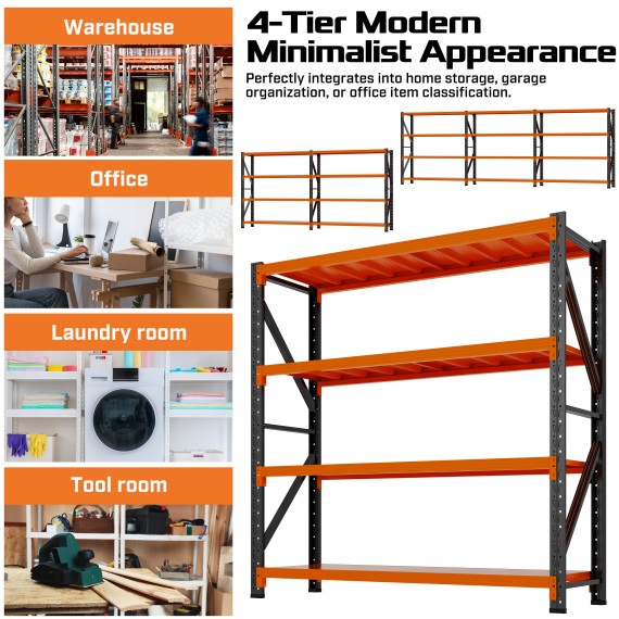 Storage Shelf 2.0m / Orange