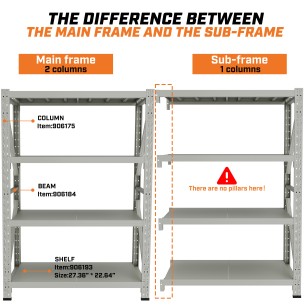 Storage Shelf 1.5m / White 2