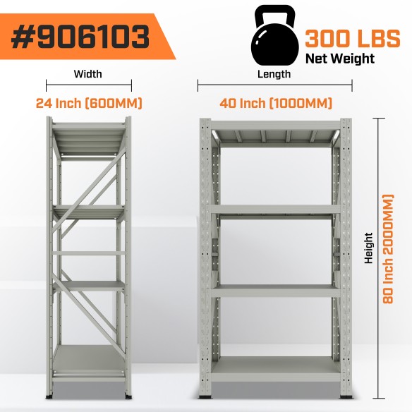 Storage Shelf 1.0m / White