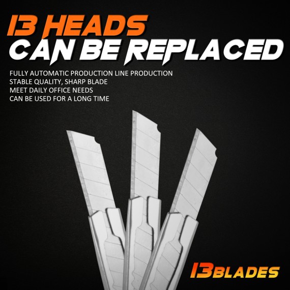 高质量铝合金可折断刀片刀 9mm | KSEIBI