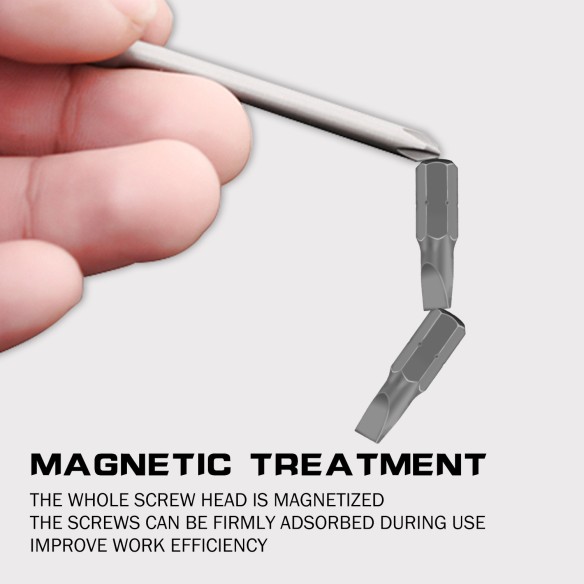 High-Quality Slotted Screwdriver Bit 1/4" for Precision DIY Projects | KSEIBI