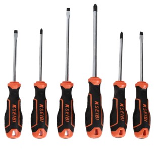 Slotted &amp Philips Screwdriver Set 865 6-Pc.