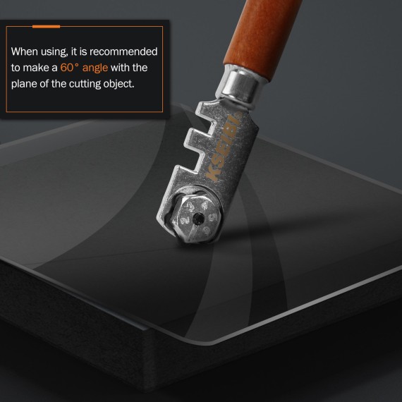 High-Quality Six Wheel Cutter for Precise Wood Cutting | KSEIBI