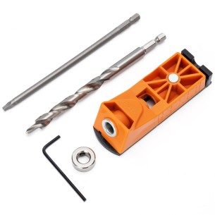 High-Quality Single Barrel Pocket Hole Jig Set for Precise Woodworking | KSEIBI 2