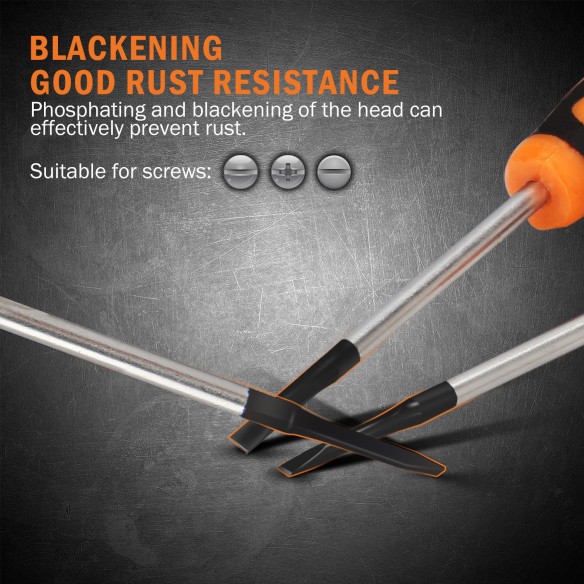 Отвертка шлицевая прецизионная для точной работы | KSEIBI