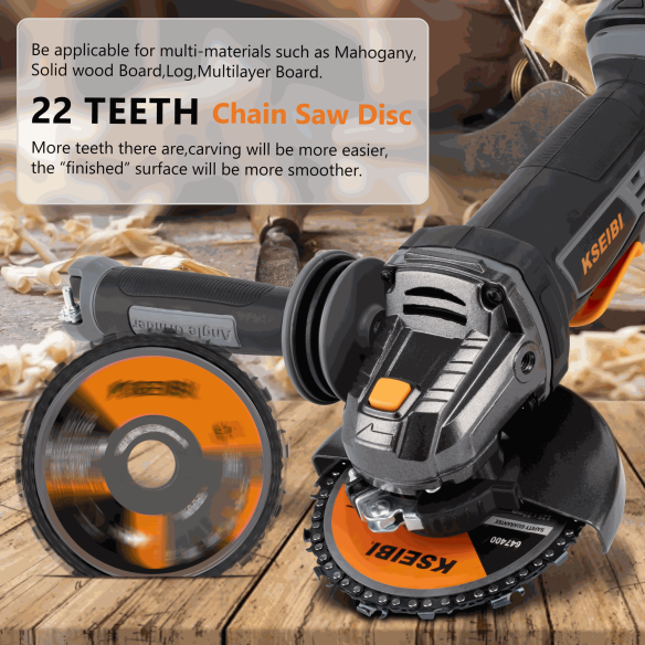 High-Quality Wood Carving Chain Saw Blade for Precision Cuts | KSEIBI