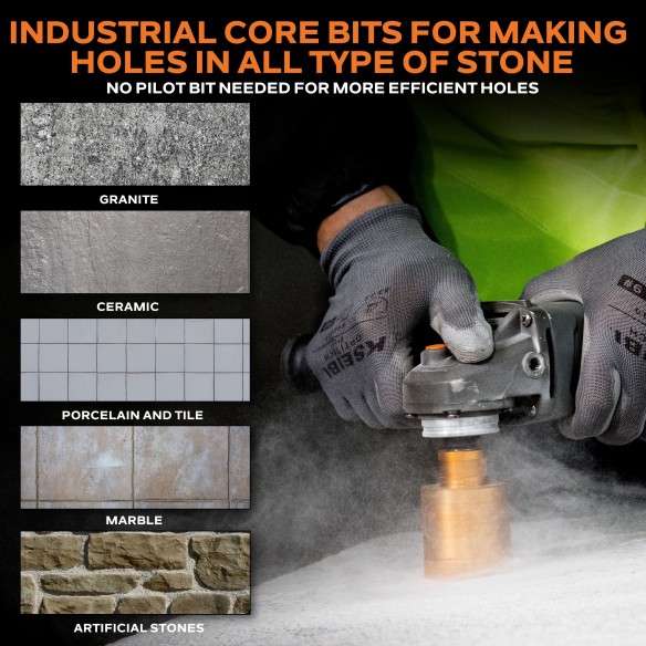 مته کر الماسه با جوش خلا | KSEIBI