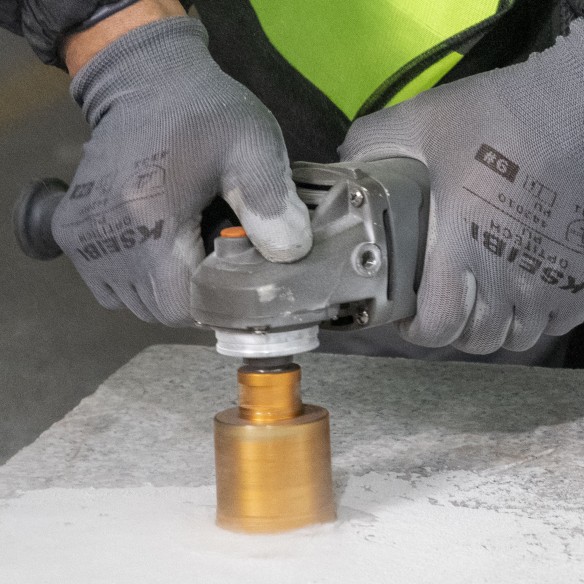 High-Quality Vacum Brazed Diamond Core for Efficient Drilling | KSEIBI